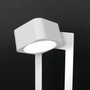KaliSphera - Lampada LED da Tavolo - Bianco/Bianco Raggrinzato