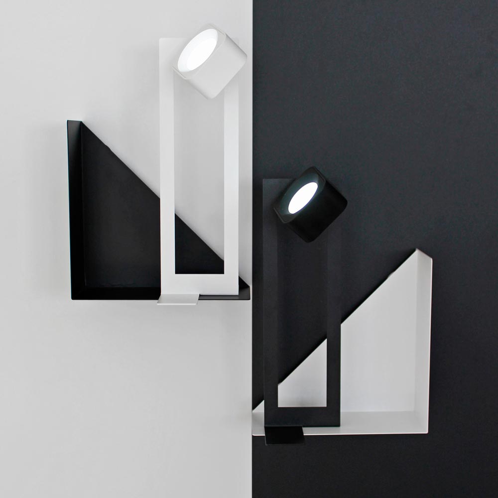 KaliSphera - Lampada LED da Tavolo - Bianco/Bianco Raggrinzato