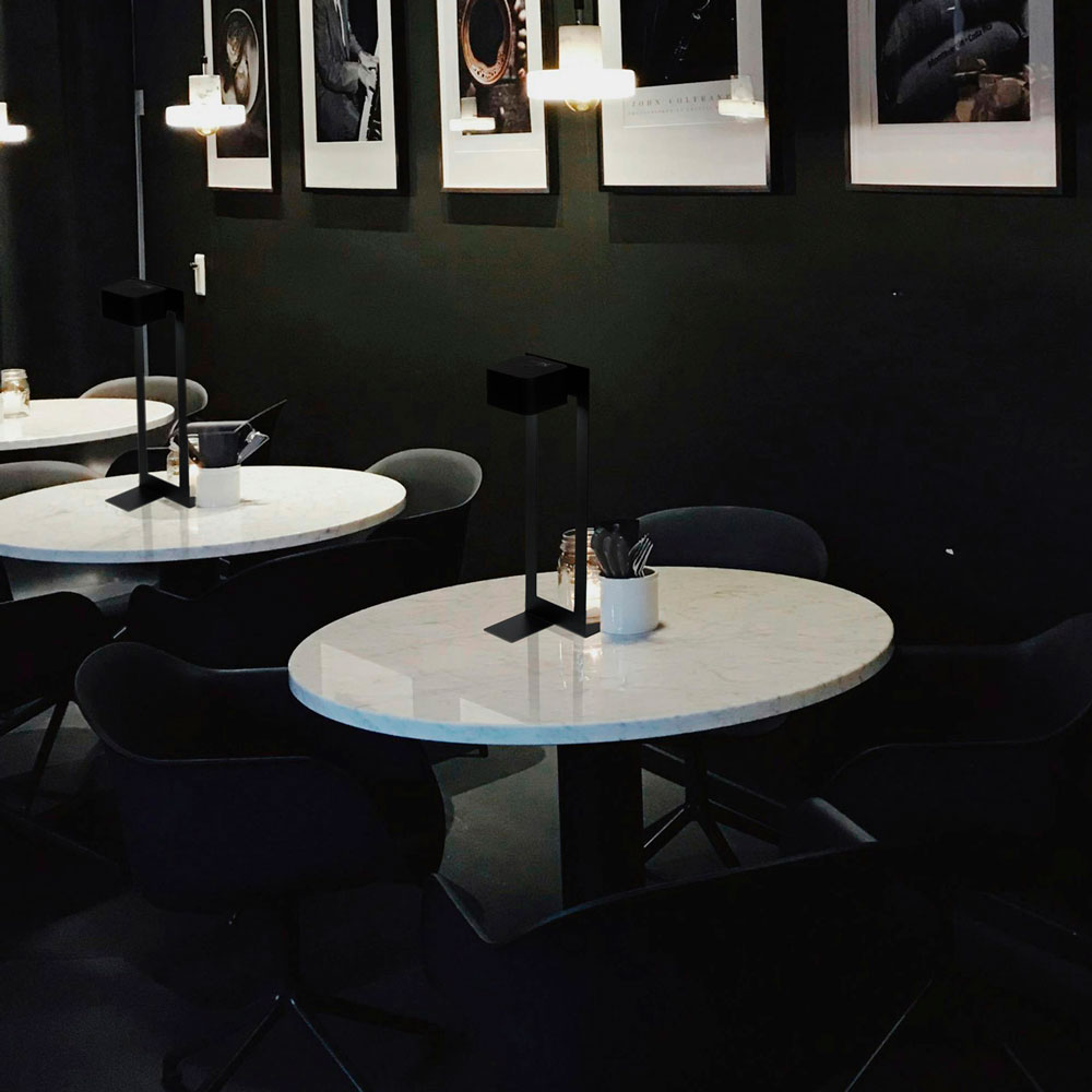 KaliSphera - Lampada LED da Tavolo - Nero/Antracite