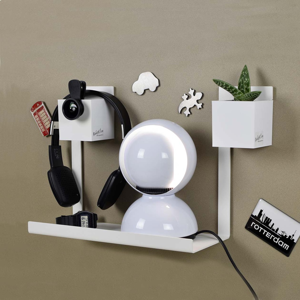 Mensola Magnetica &quot;The Note&quot; - Colore Bianco