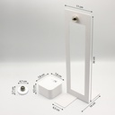 KaliSphera - Lampada LED da Tavolo - Bianco/Bianco Raggrinzato