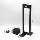 KaliSphera - Lampada LED da Tavolo - Nero/Antracite