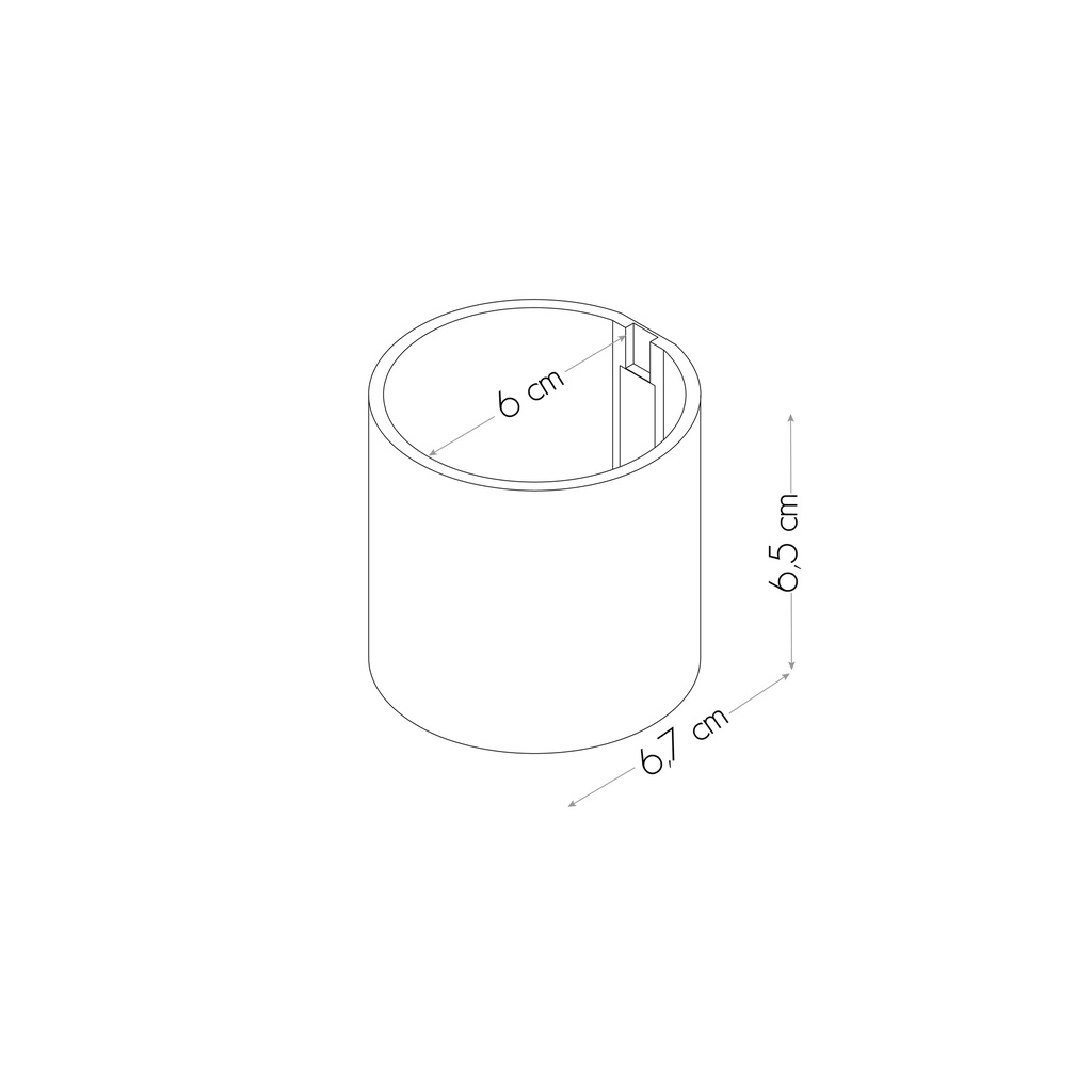 CILINDRO MAGNETICO Ø 6 CM