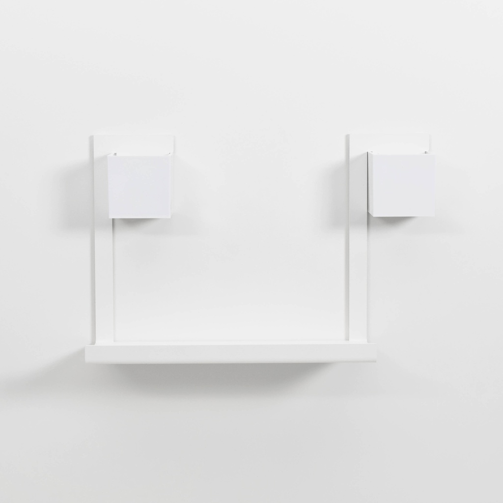 Magnetic Shelf 'The Note' - White