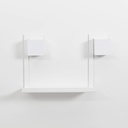 Magnetic Shelf 'The Note' - White
