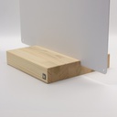 Base in Legno per Lavagna - 20x20x4 cm