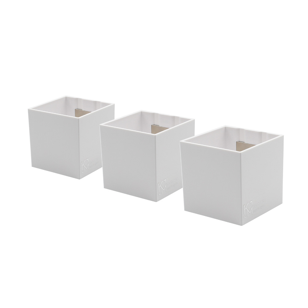 Set of 3 Magnetic Cubes 6.5 cm