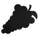 Grape - Charcoal Magnetic Chalkboard 56x37 cm