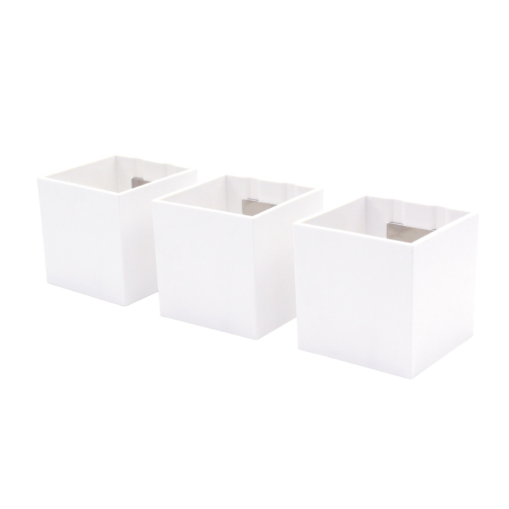 Kosmos - Set of 3 Lacquered Magnetic Cubes 6.5 cm