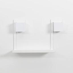 [NOTE-002] Mensola Magnetica "The Note" - Colore Bianco