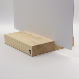 [60020-000-000] Wooden Base for Boards - 20x20x4 cm