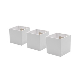 Set de 3 Cubes Magnétiques 6,5 cm