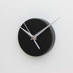 [60120-103-120] Kronos - Round Magnetic Clock / Matt Black