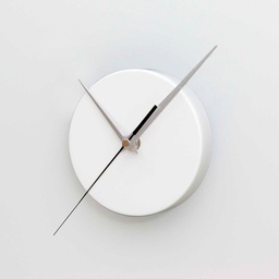 [60120-904-120] Kronos - Reloj Magnético Redondo / Blanco Mate