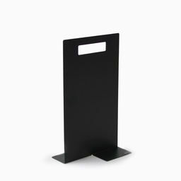 [25021-102-004] Tabletop Magnetic Board Charcoal, A4 Format