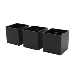 Kosmos - Set of 3 Lacquered Magnetic Cubes 6.5 cm